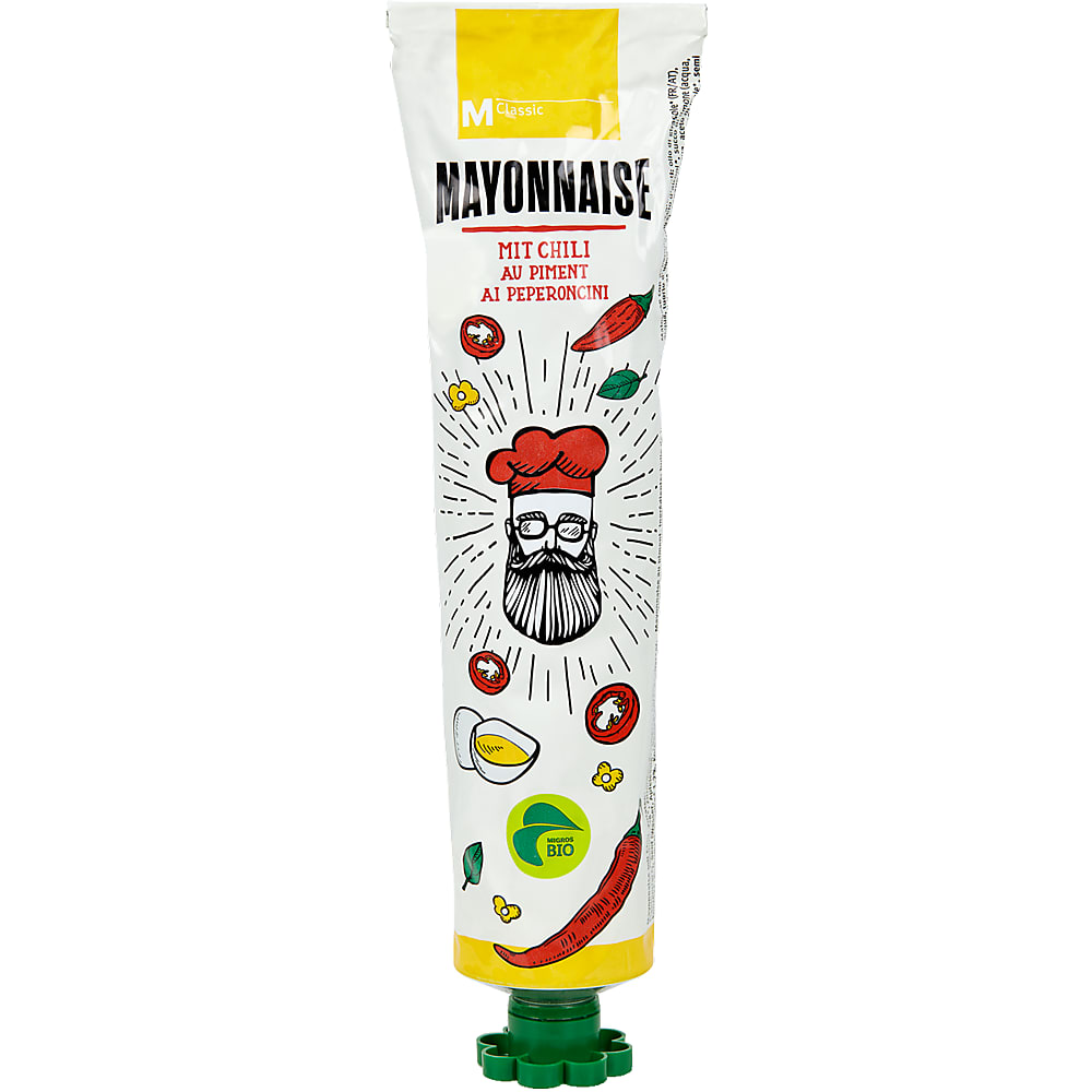 MClassic · Organic mayonnaise · with chili • Migros