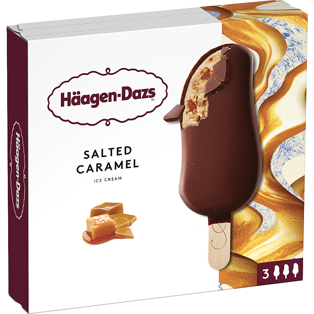 Glace caramel au beurre salé HAAGEN-DAZS