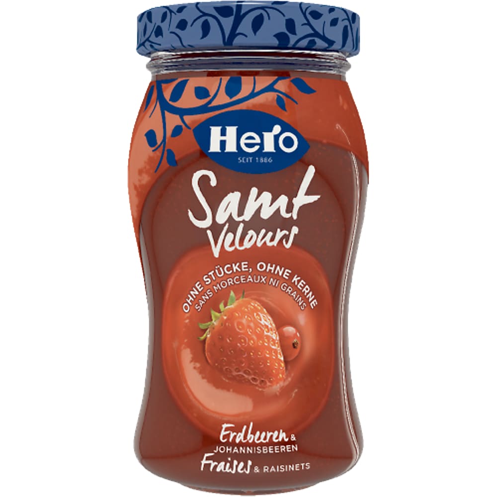 Hero Samt · Konfitüre · Erdbeer • Migros