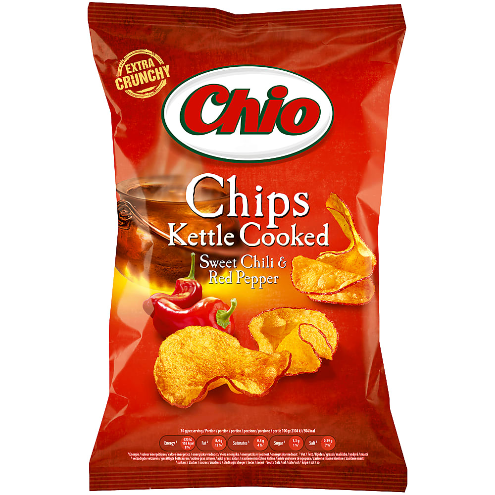 Chio Kettle · Chips · Sweet Chili &Red Pepper • Migros