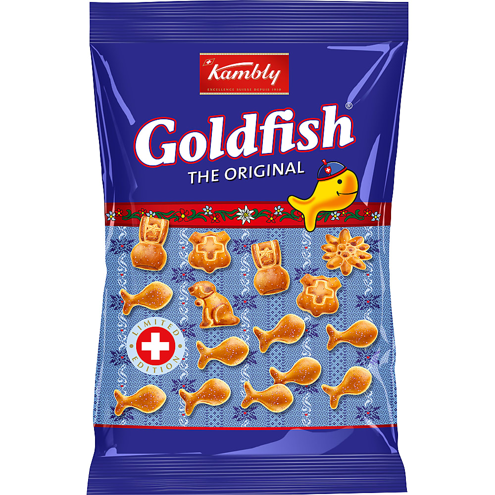 Kambly Goldfish · Petits crackers légers, salés · Limited Edition ...