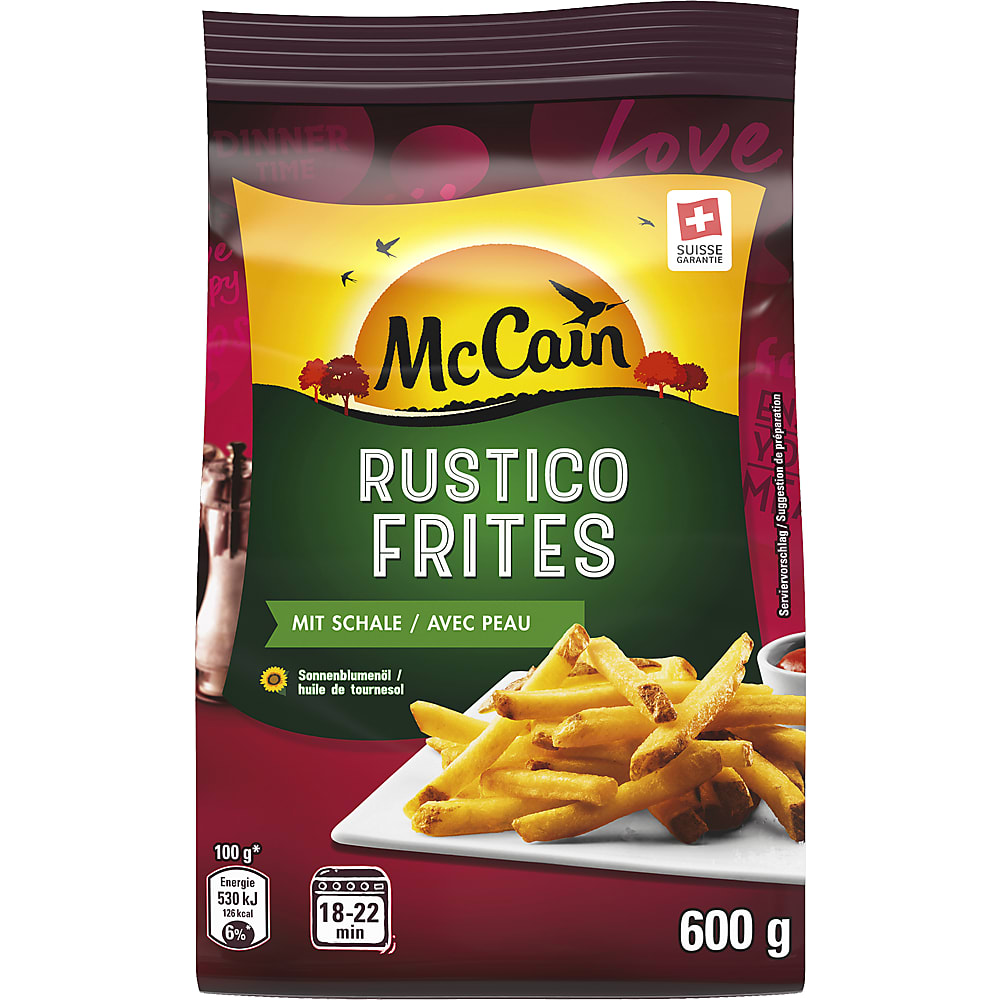 McCain Rustico · Fries · with bowl • Migros