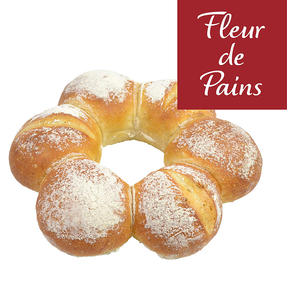 Fleur de Pains · Le pain couronne · au levain naturel • Migros