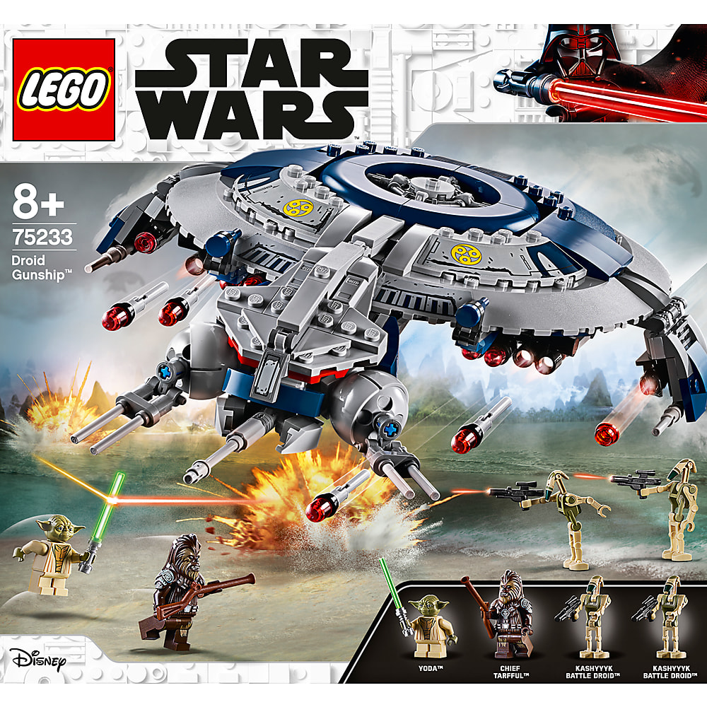 Lego 75233 hotsell droid gunship