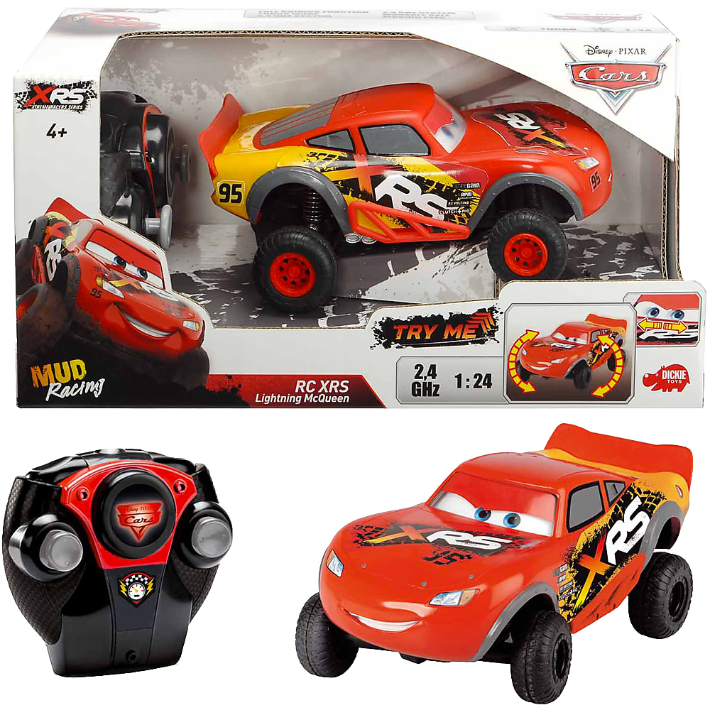 Dickie Toys Disney Pixar RC XRS Lighting McQueen Cars 4
