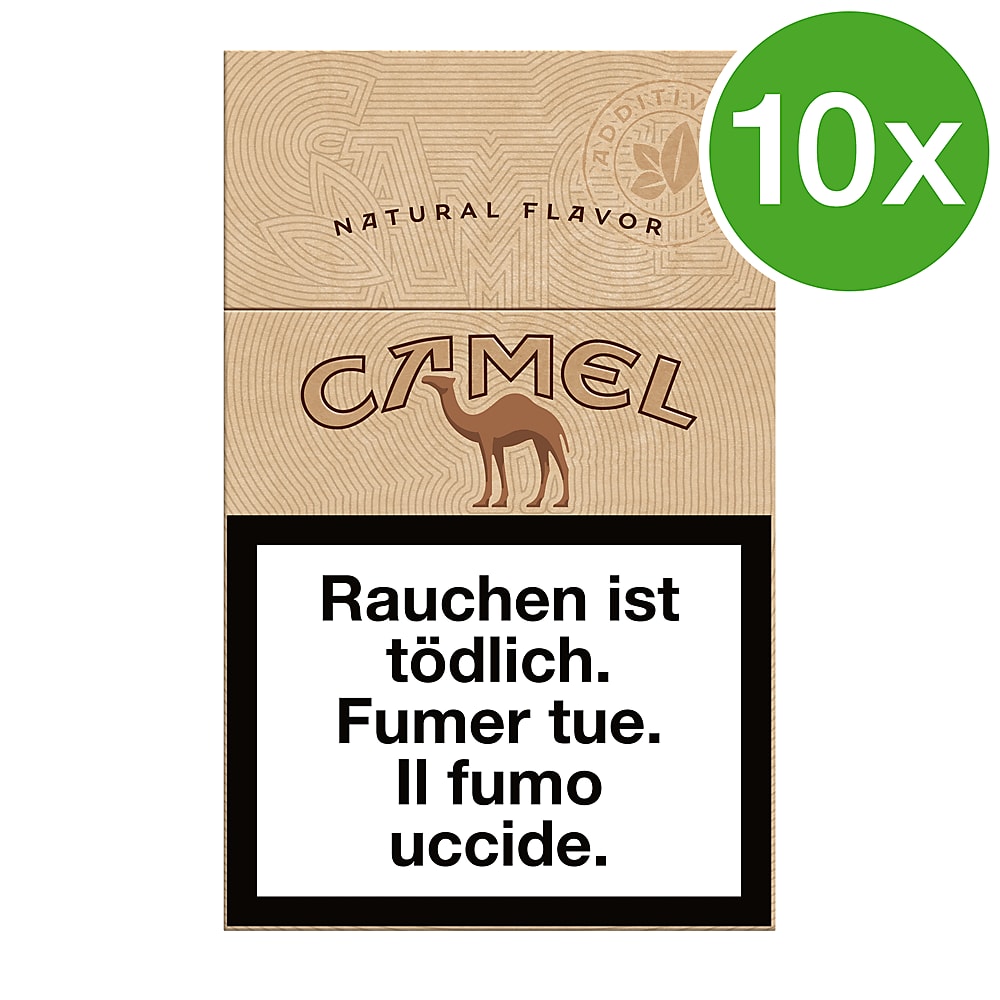 Camel Natural Flavor Filters Cigarettes Box Migros