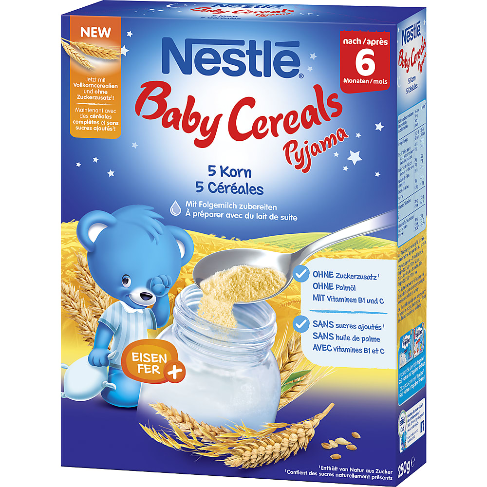 Nestle baby top cereals pyjama