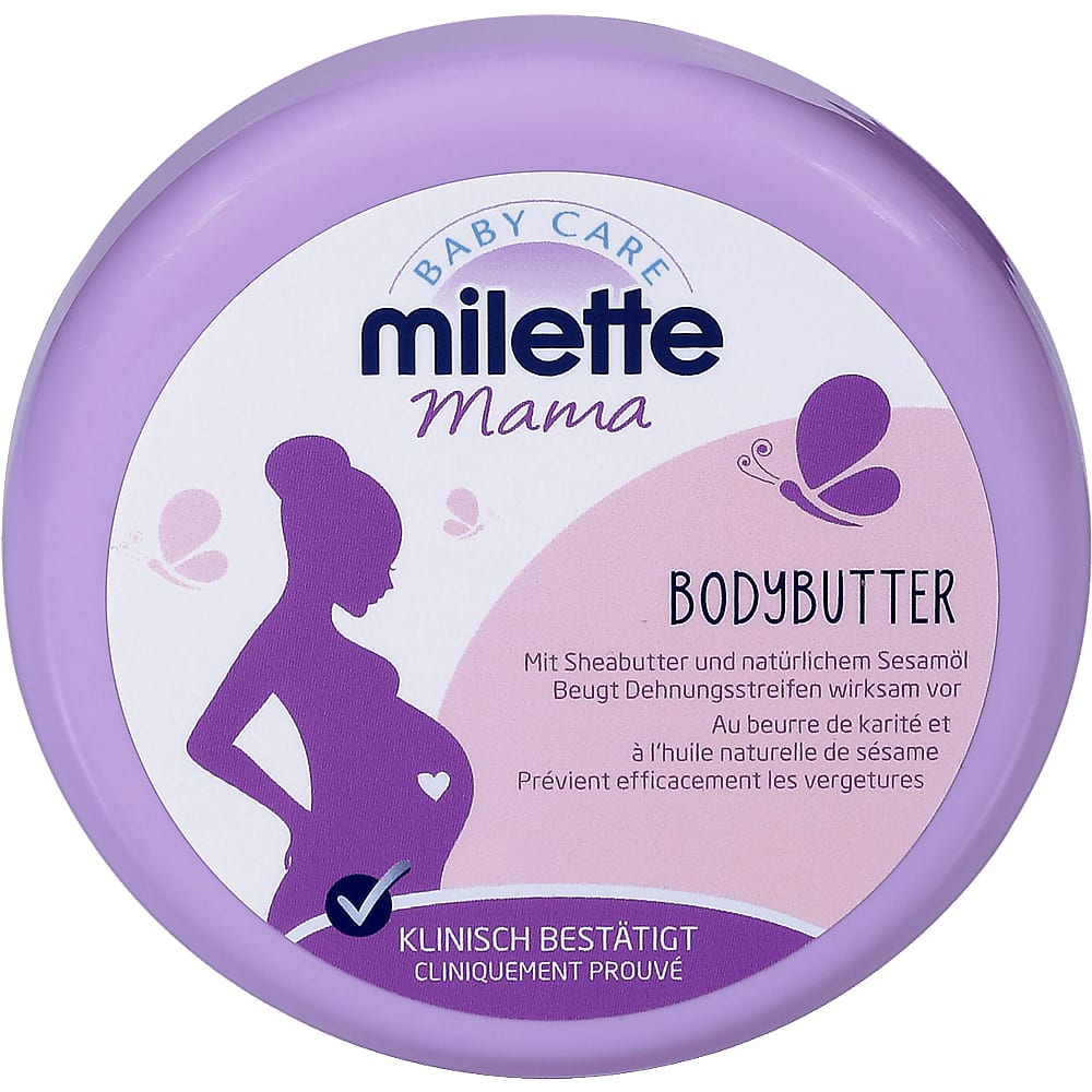 Acquista Milette Baby Care Mama · Burro per il corpo · Con olio di mandorle  e olio di karité • Migros