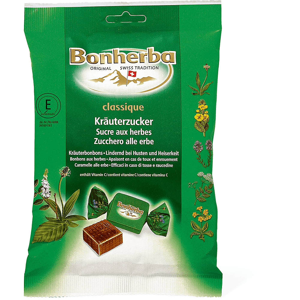 Migros rappelle les bonbons Bonherba aux herbes sans sucres