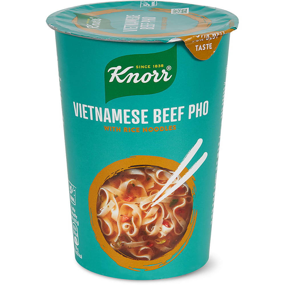 Acquista Knorr Asia · Zuppa di manzo vietnamita con noodle di riso • Migros