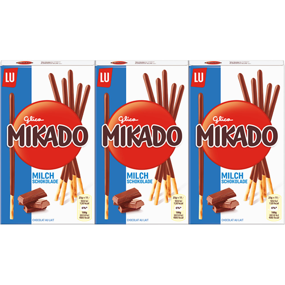 Mikado Chocolat au lait - LU - 75g