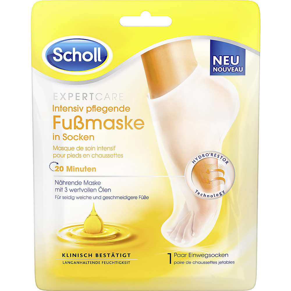Kaufen Scholl pflegende Migros Socken Expert Care · Fussmaske Ölen 3 wertvollen mit Intensiv In · - •