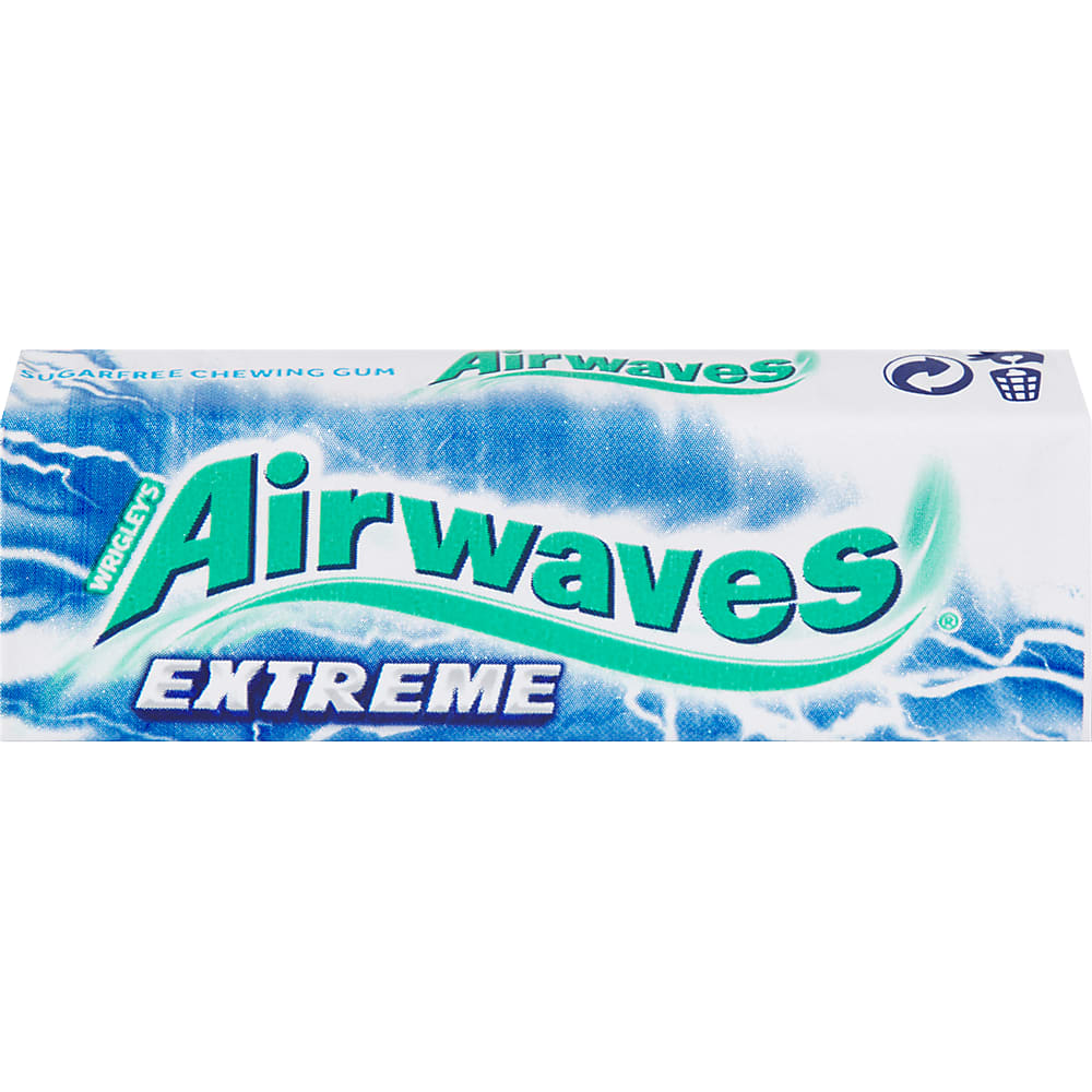 Airwaves Extreme Sugar Free Chewing Gum 14g