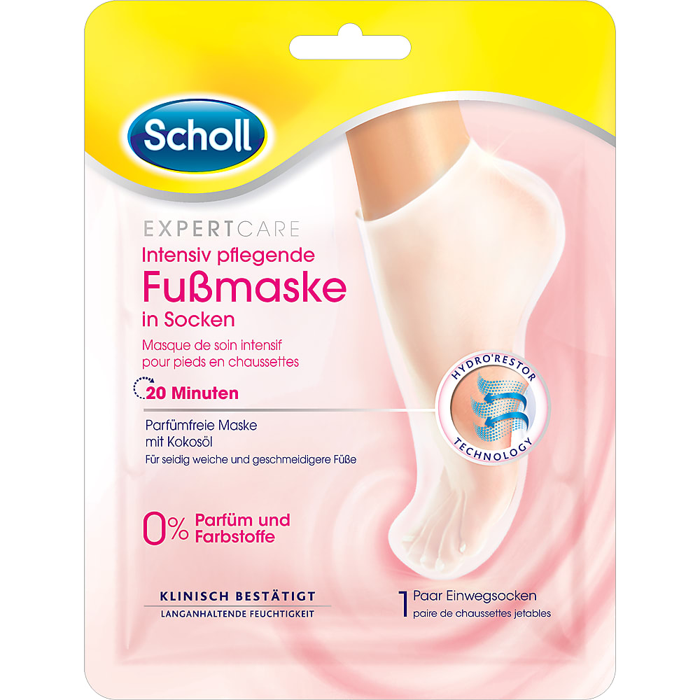 Kaufen Scholl Expert Care · Intensiv pflegende Fussmaske · In Socken - mit  Kokosöl • Migros