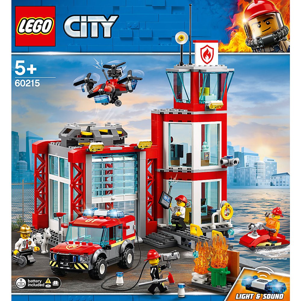 Achat Lego City · La caserne de pompiers · 60215 - 5 ans et + • Migros