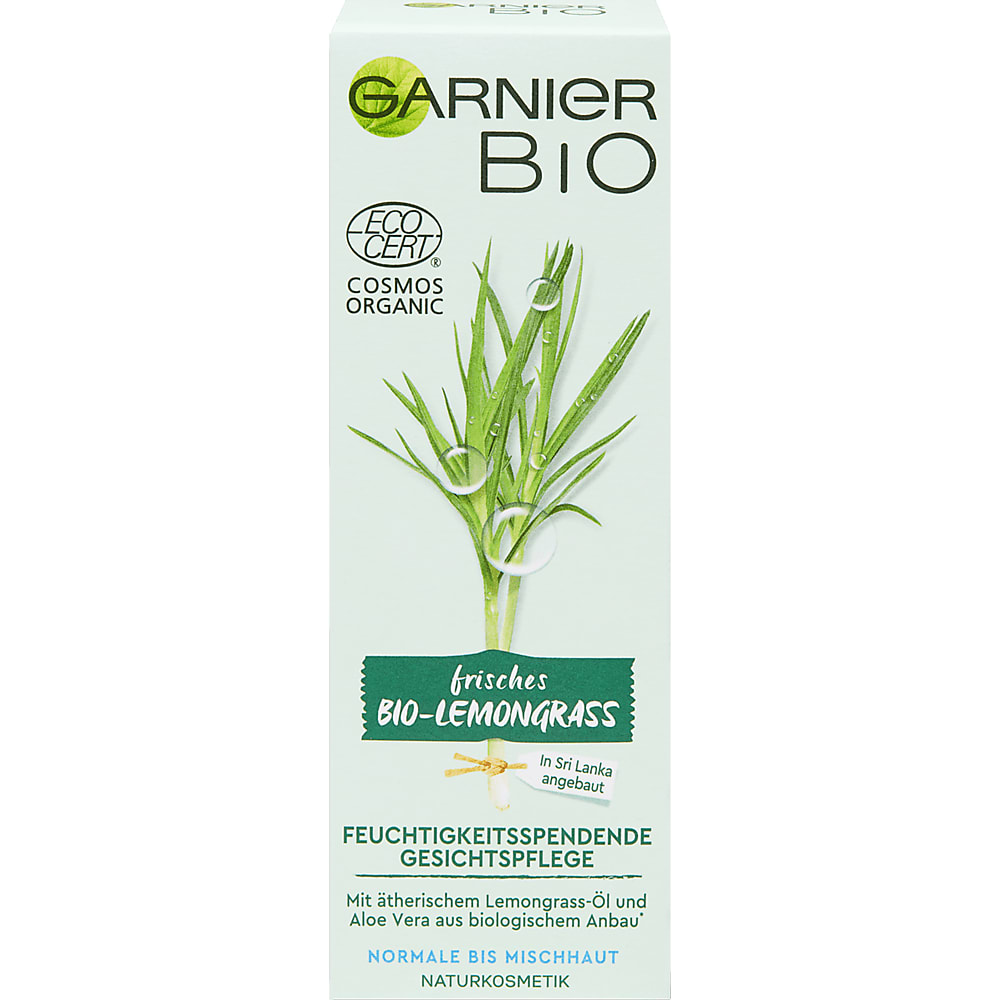 Kaufen • Garnier Lemongrass · Bio Migros Feuchtigkeitsspendende Bio Gesichtspflege - · mit