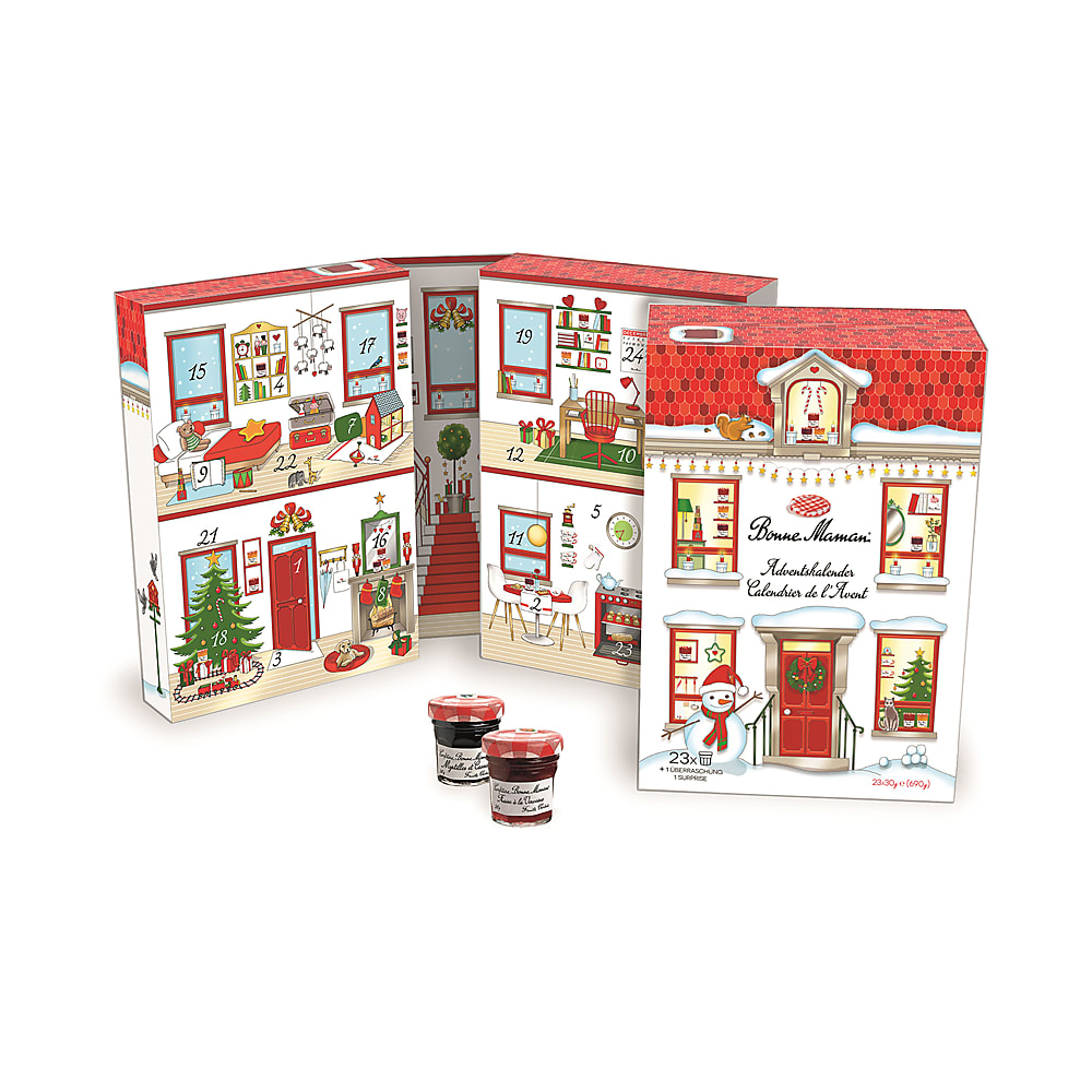 Bonne Maman Confitures · Jam Advent Calendar · 23x30g 1 surprise • Migros