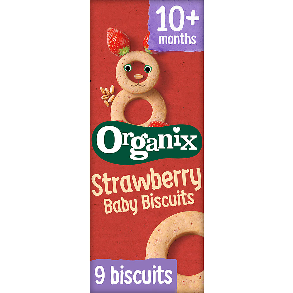 Organix Finger Foods Organic Baby Biscuits Organic