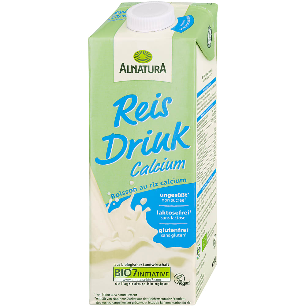 Buy Alnatura Reis Drink · Rice drink · Calcium • Migros