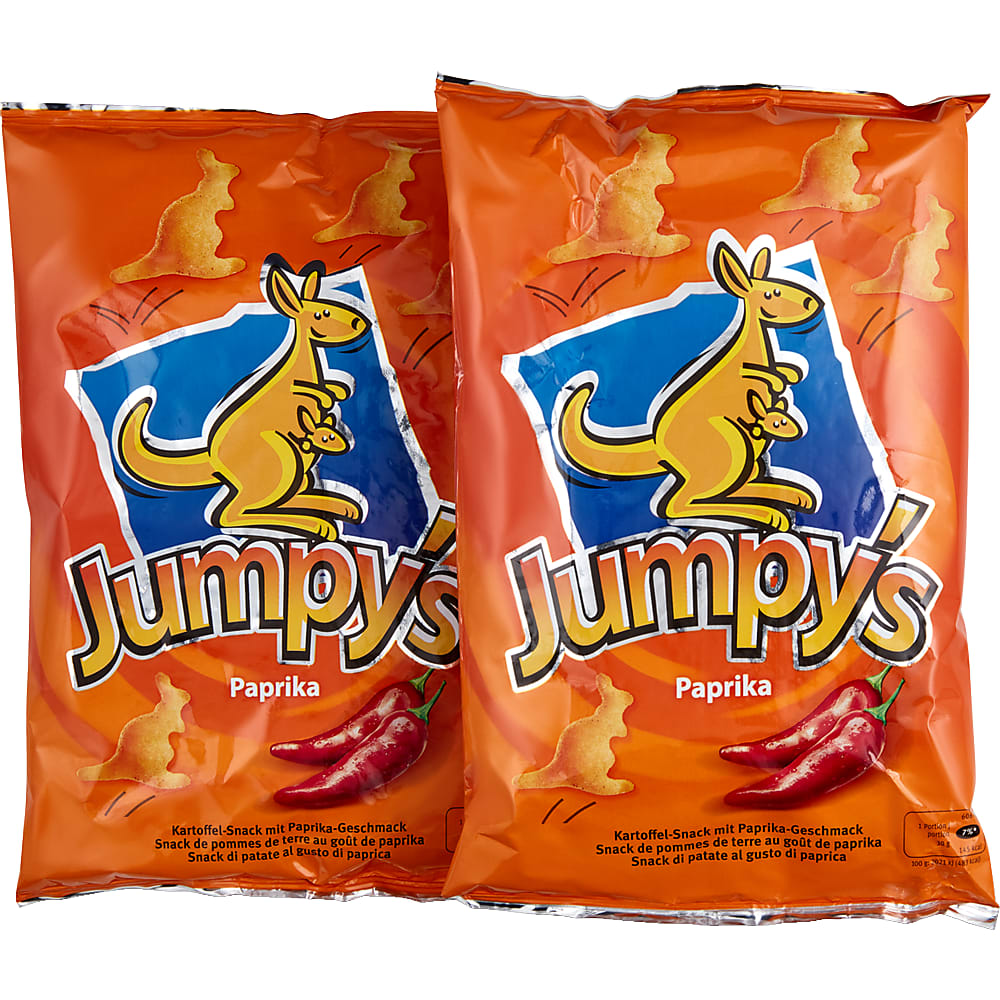 Jumpy's · Kartoffel Snacks · Paprika • Migros
