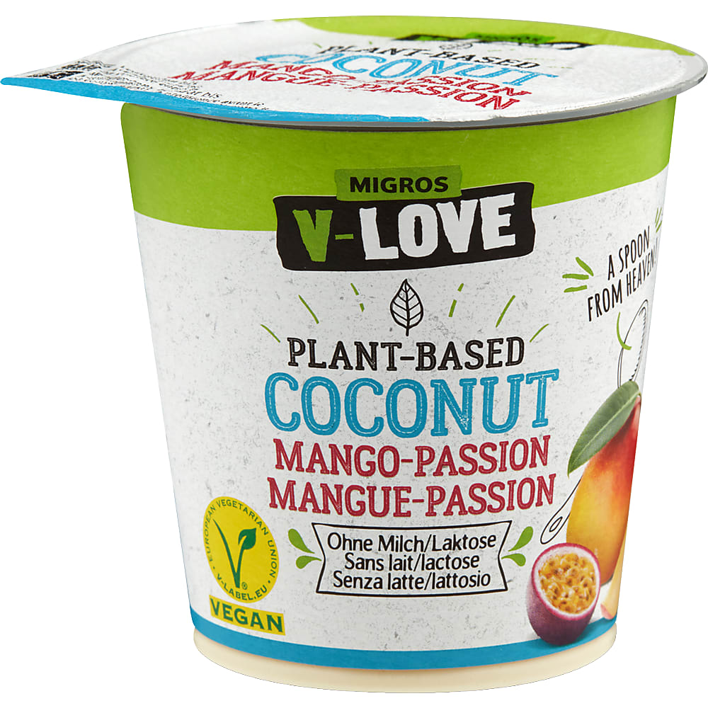 Buy Migros V Love Vegurt Coconut Mango Passion Fruit Migros