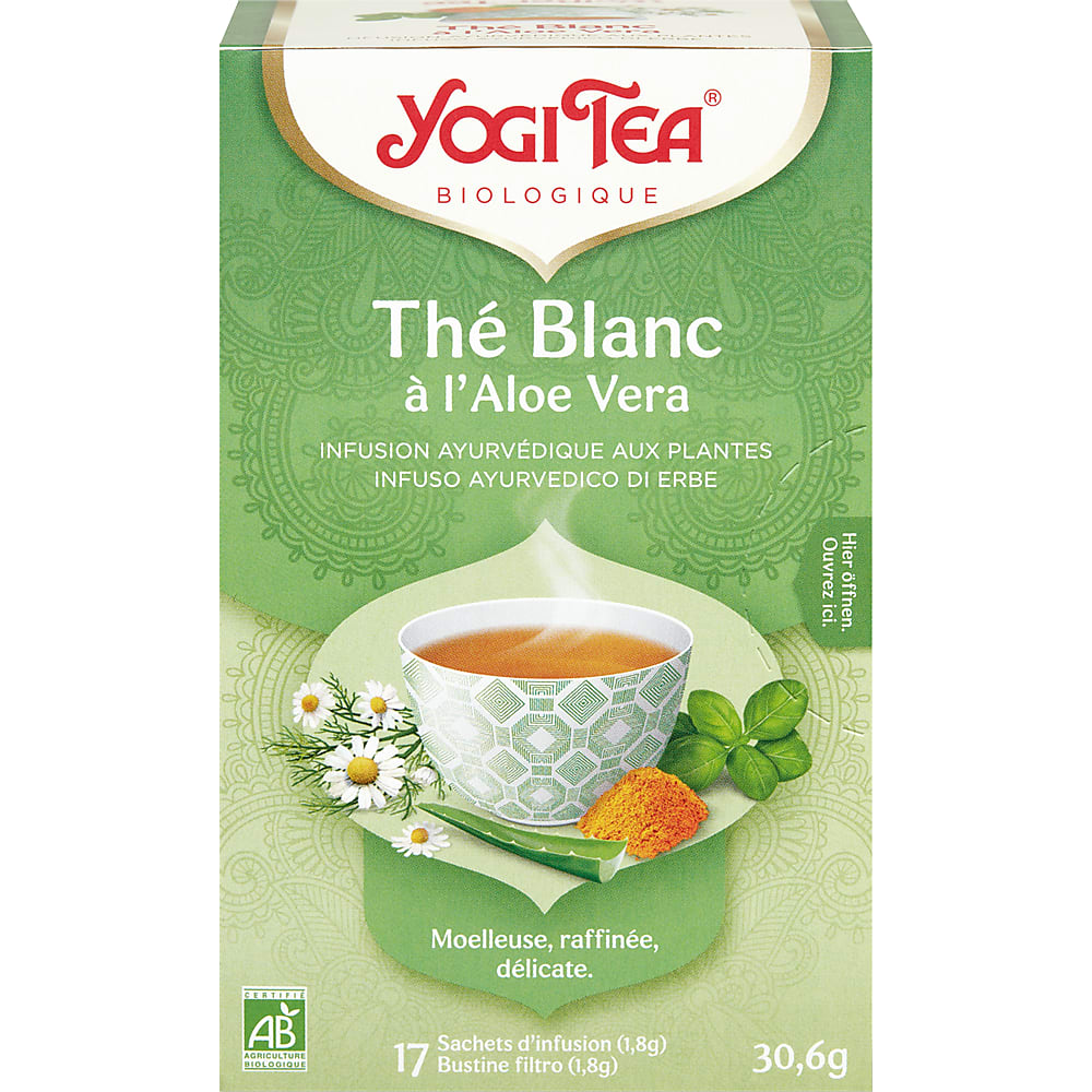 Yogi Tea · white tea · With Aloe Vera • Migros