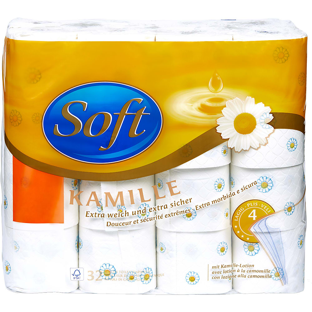Soft Kamille · Toilet paper · 4ply • Migros