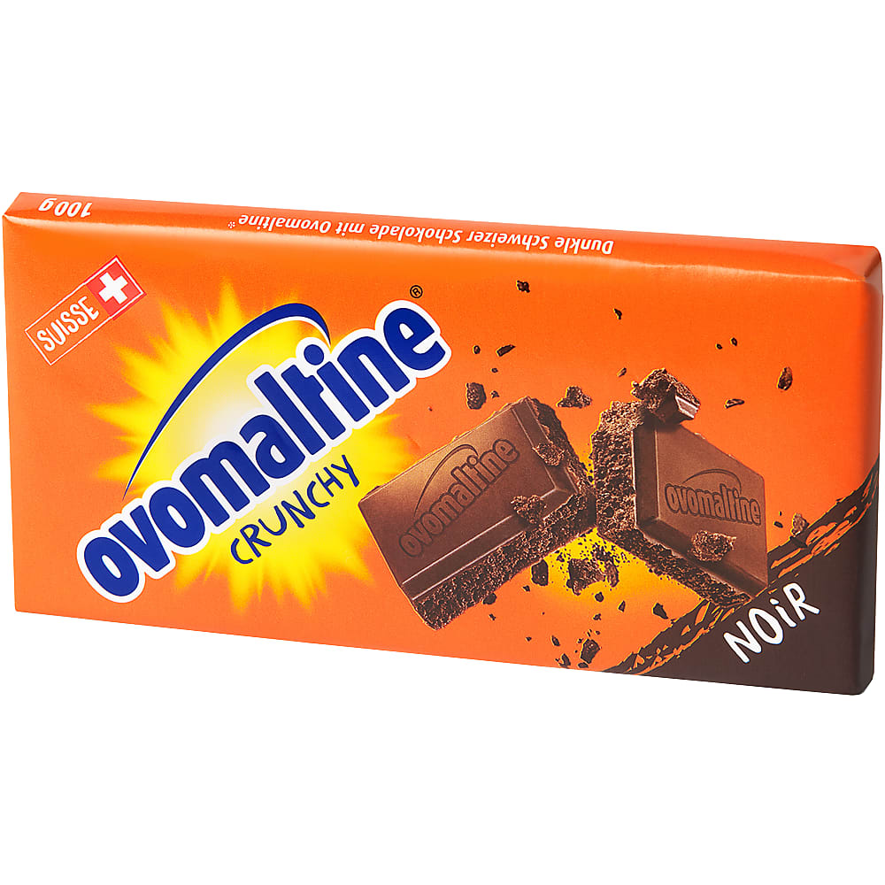 Ovomaltine Chocolate bars dark with Ovaltine Migros Online
