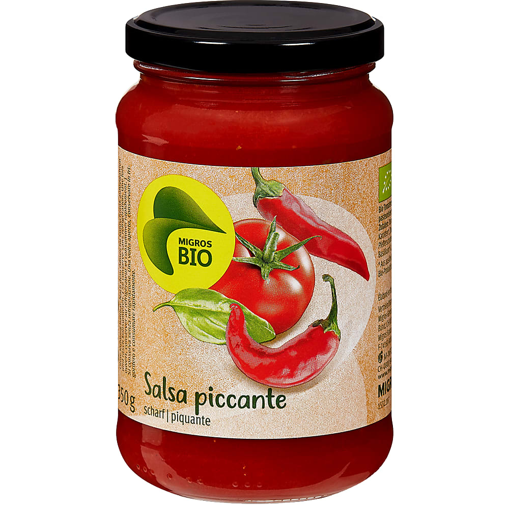 Migros Bio · Salsa scharf • Migros