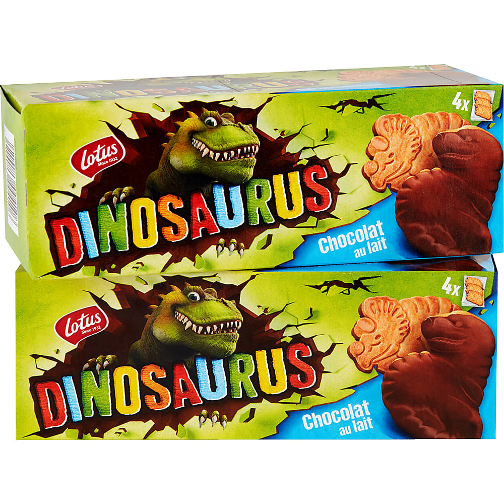 Lotus Dinosaurus Biscuits cereals and chocolate Migros