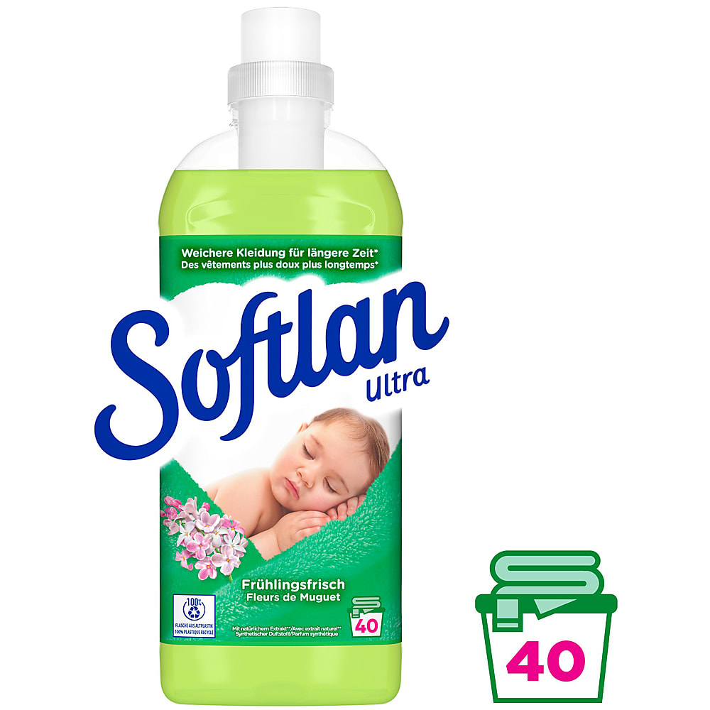 Softlan Ultra · Weichspüler · Frühlingsfrisch Für weiche & duftende Wäsche • Migros Online