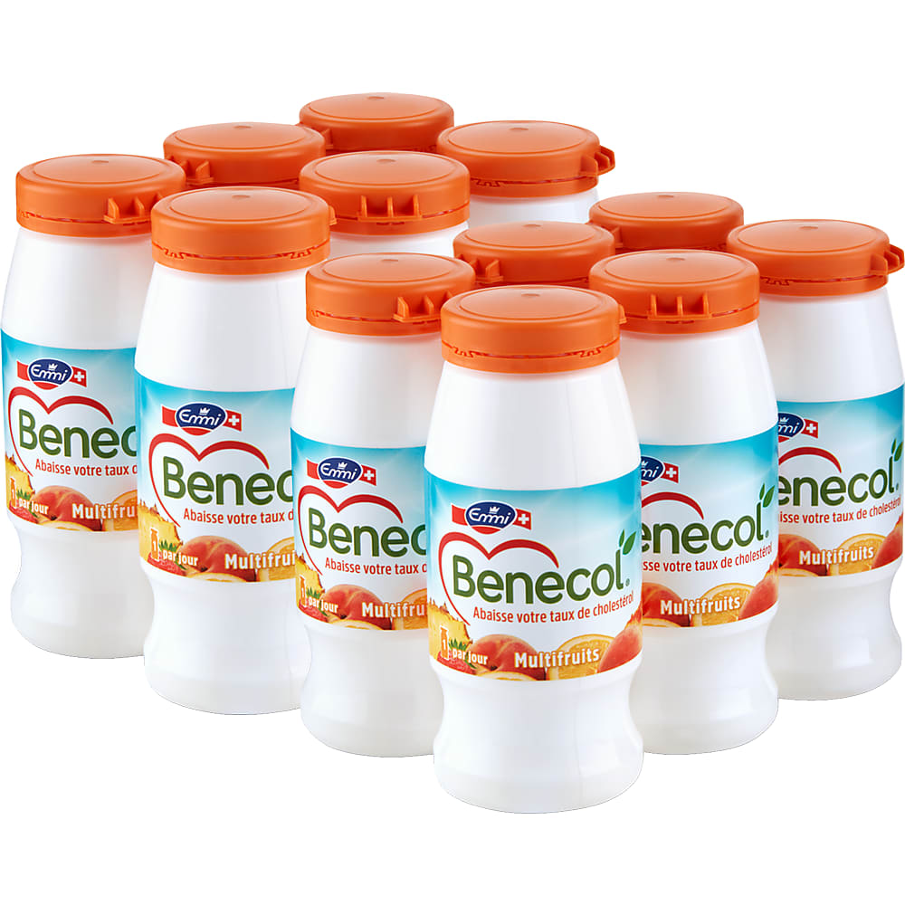 Emmi Benecol · Yogurt drink · Blueberries • Migros