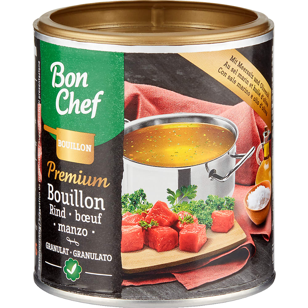 Acquista Bon Chef Premium · Brodo di manzo · Sale marino e olio d'oliva •  Migros