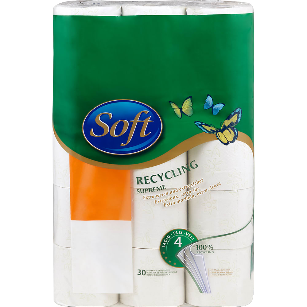 Soft Recycling Supreme · Toilet paper · 4 layers • Migros Online