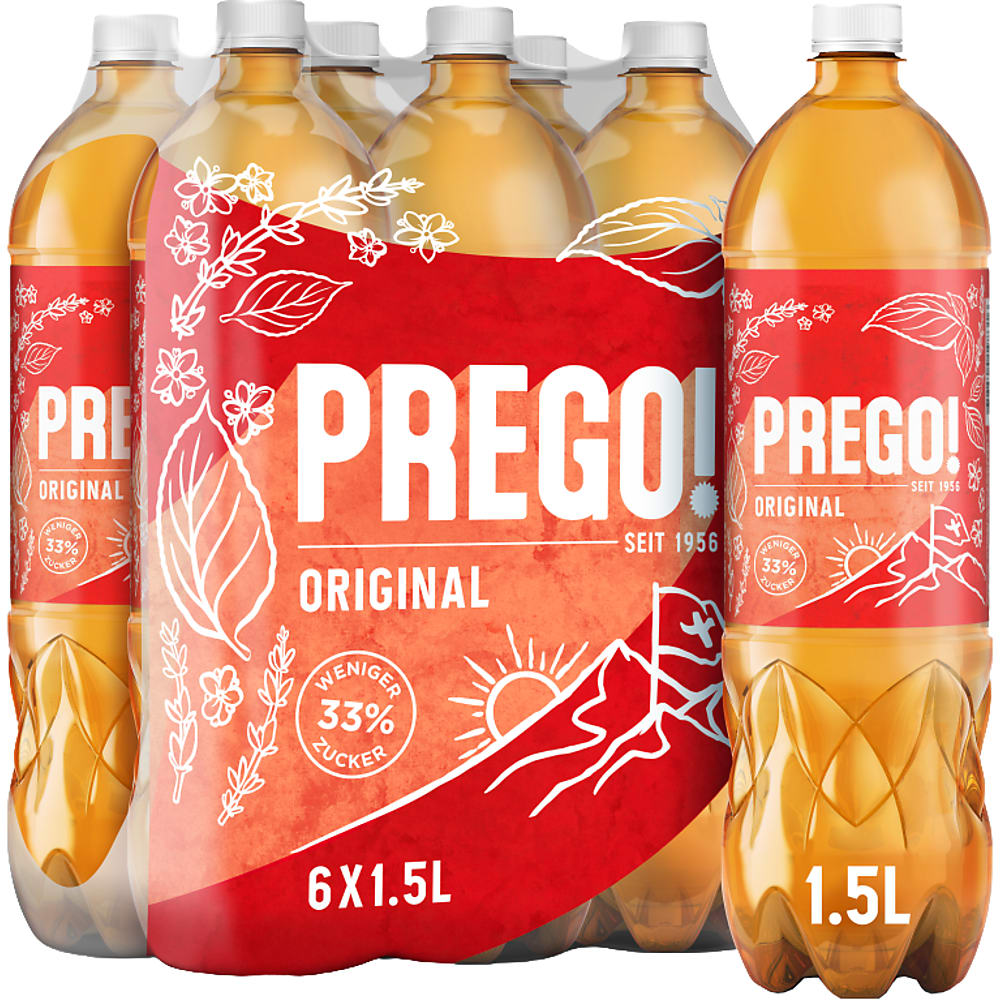 Prego Original · Carbonated table drink · With Milk Serum • Migros Online