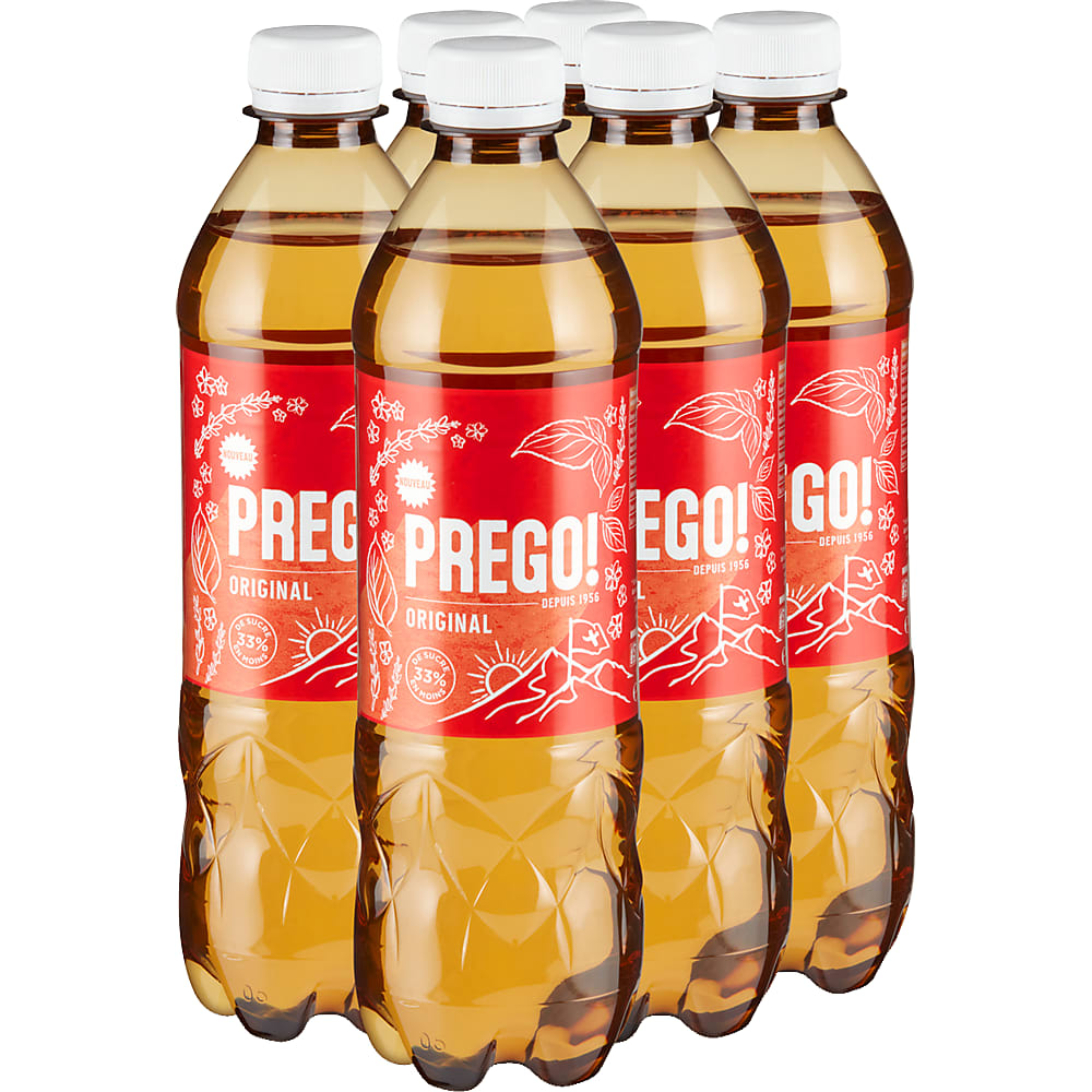 Prego · Carbonated table drink · With milk serum • Migros