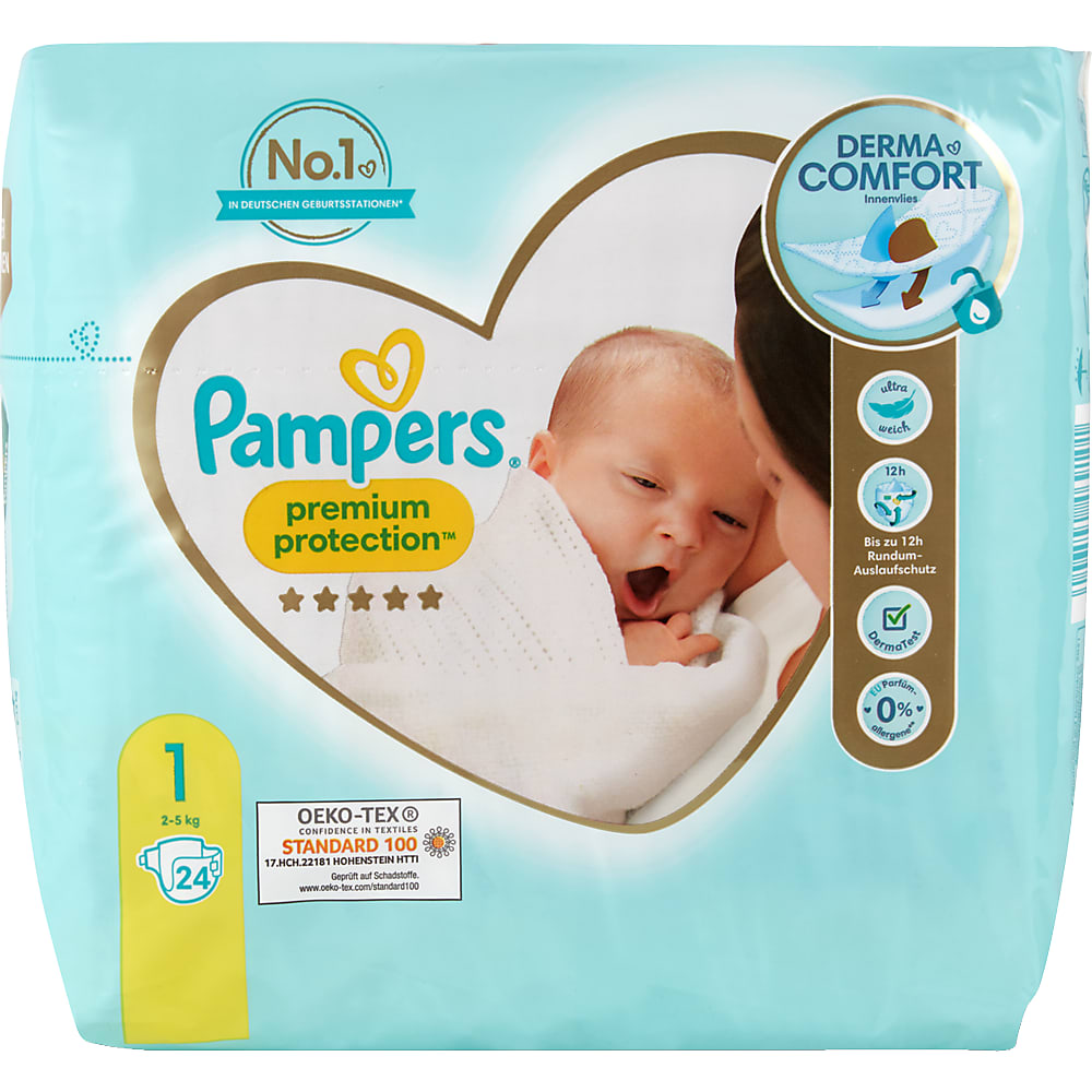 Achat Pampers Premium Protection · couches · Taille 5+ Junior Plus -  12-17kg • Migros
