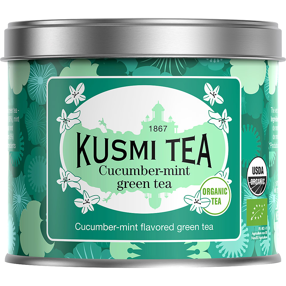 KUSMI TEA - THE VERT MENTHE CONCOMBRE SACHET 2G x25 BIO