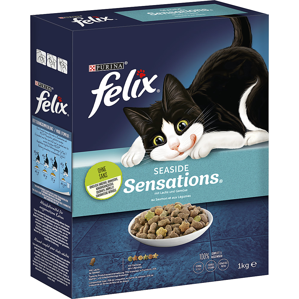 Felix dry cat food outlet
