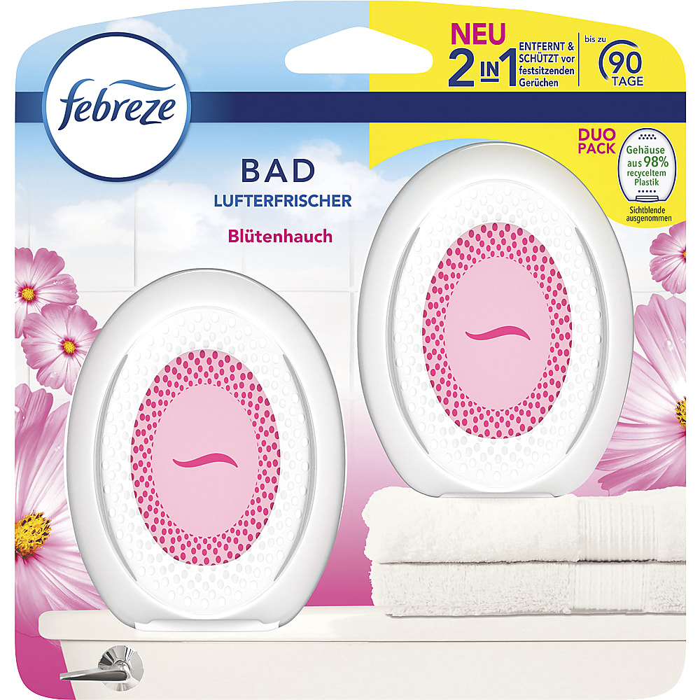Febreze · Lufterfrischer Bad · Blütenhauch 2 in 1 • Migros
