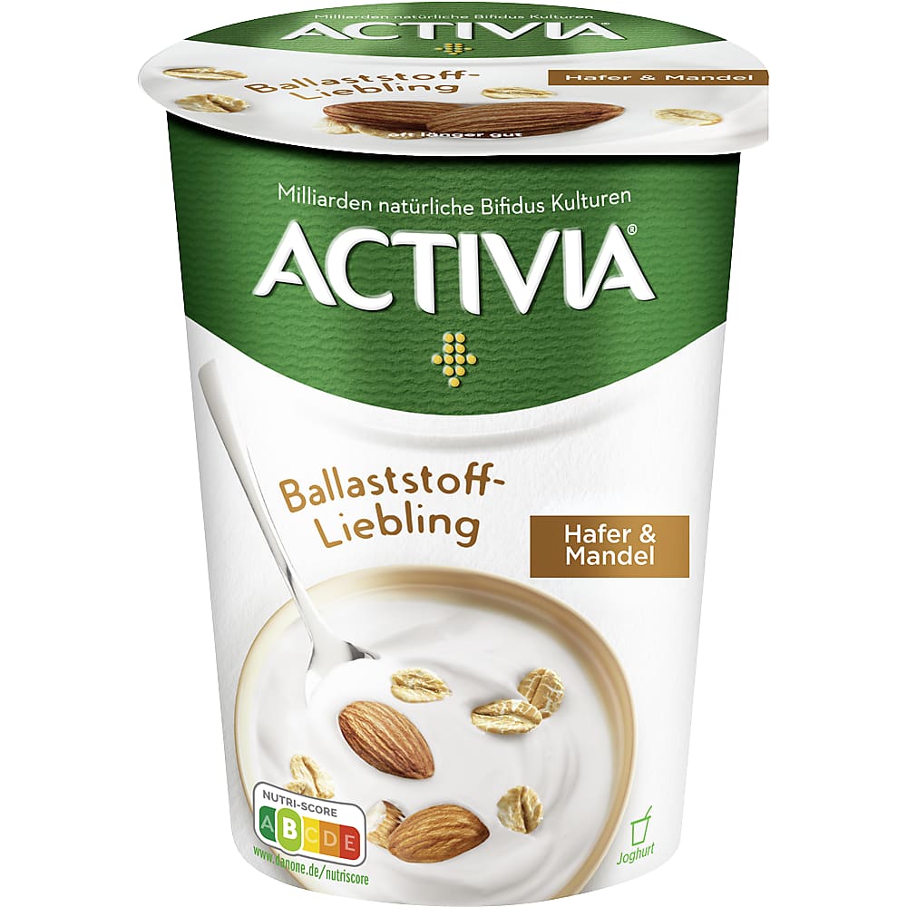Activia · Yogurt · Oats & Almond • Migros