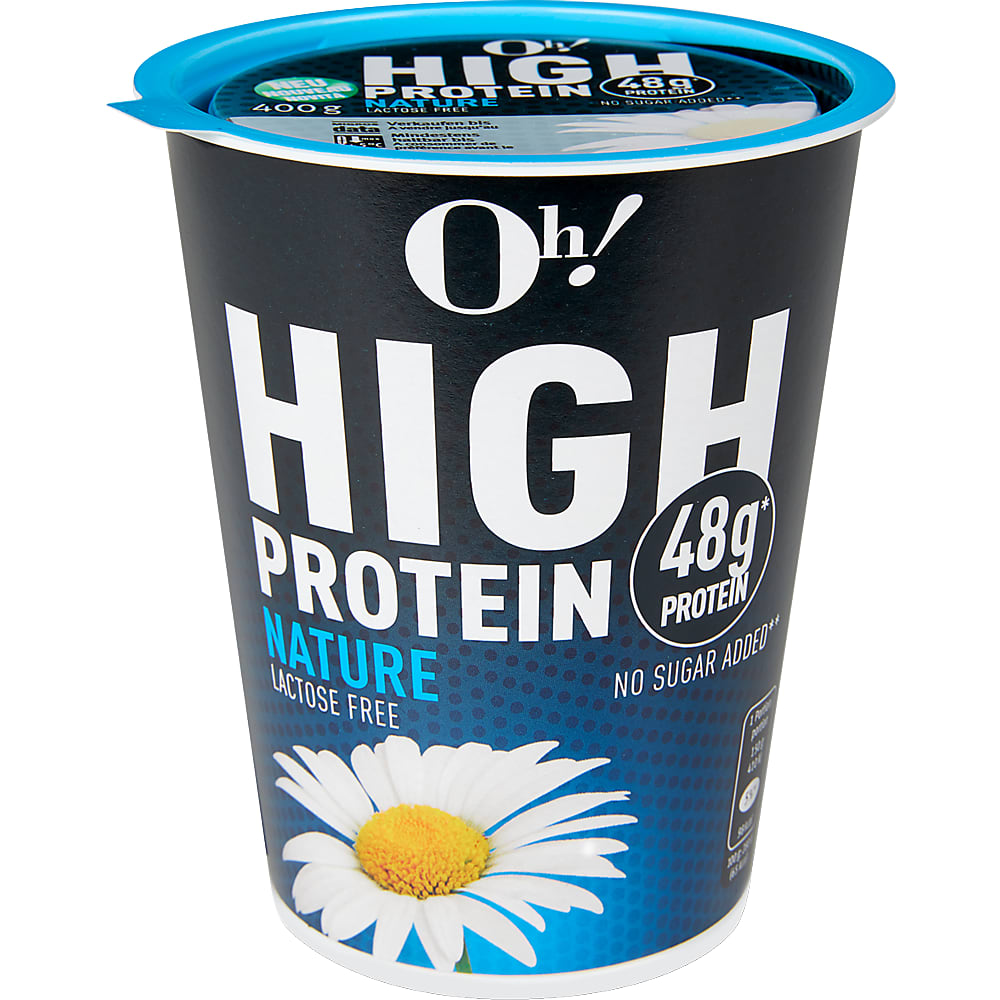 Oh! · High Protein Quark · Natural • Migros