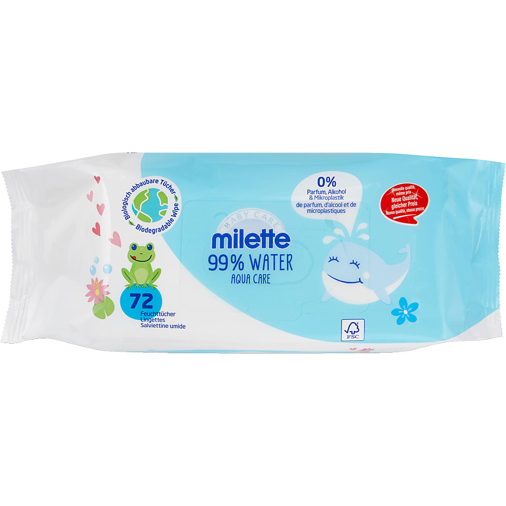Milette Baby Care · Baby wipes • Migros