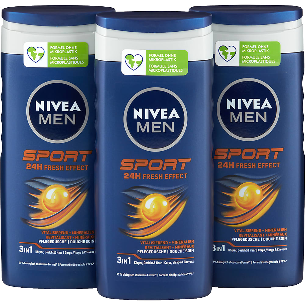 Nivea Men · Shower gel · Sport 3 in 1 • Migros
