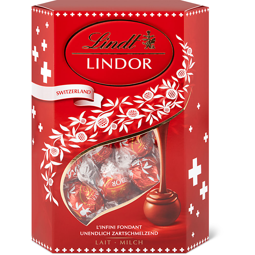 Boules Lindor - chocolat lait noisettes - 500g