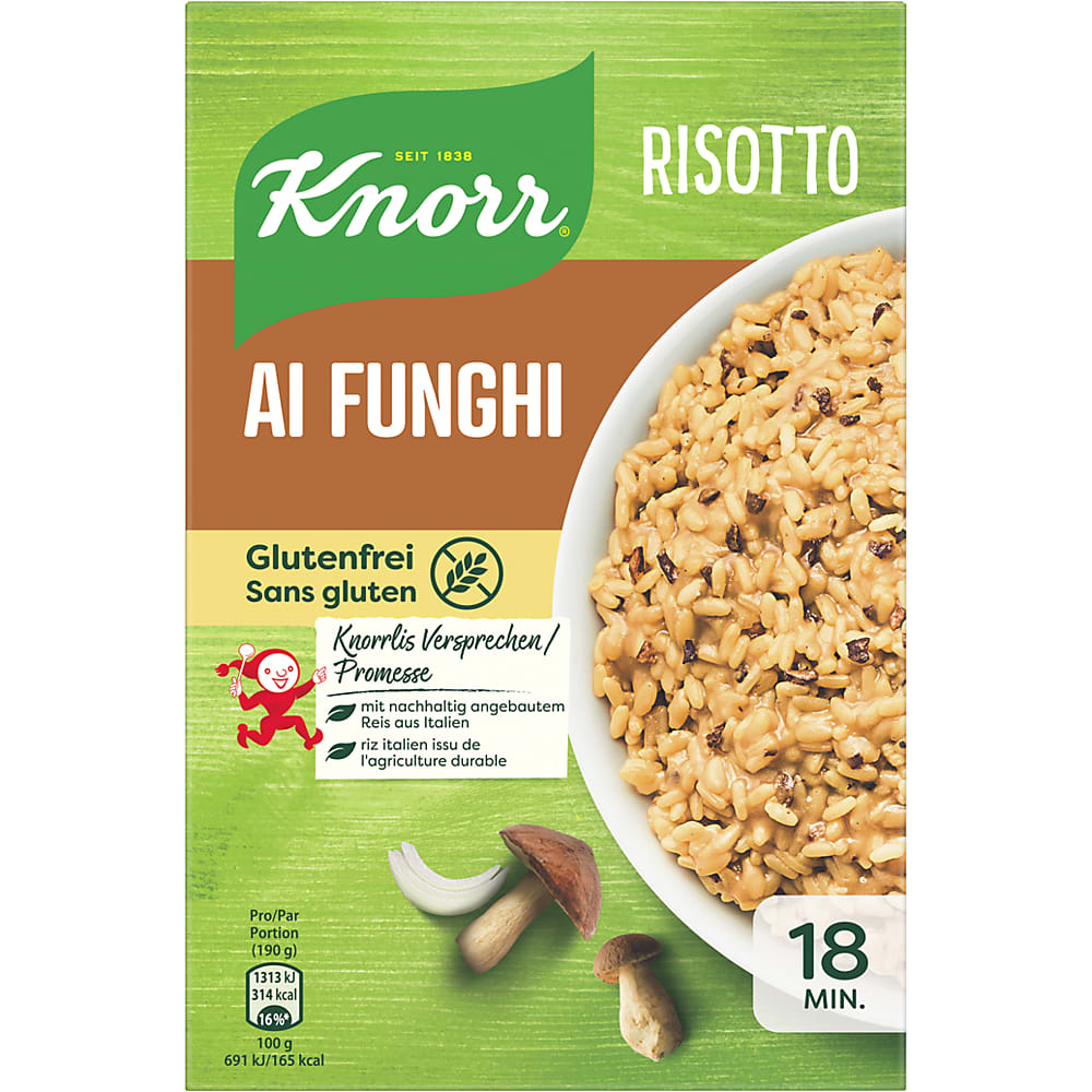 Knorr · Pilz Risotto ai funghi • Migros