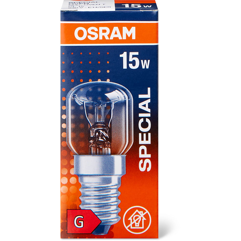 Lot De 10 Ampoules OSRAM Tube 15W E14 Blanc Chaud - Pour Frigo, Machine à Coudre, Néon Miniature