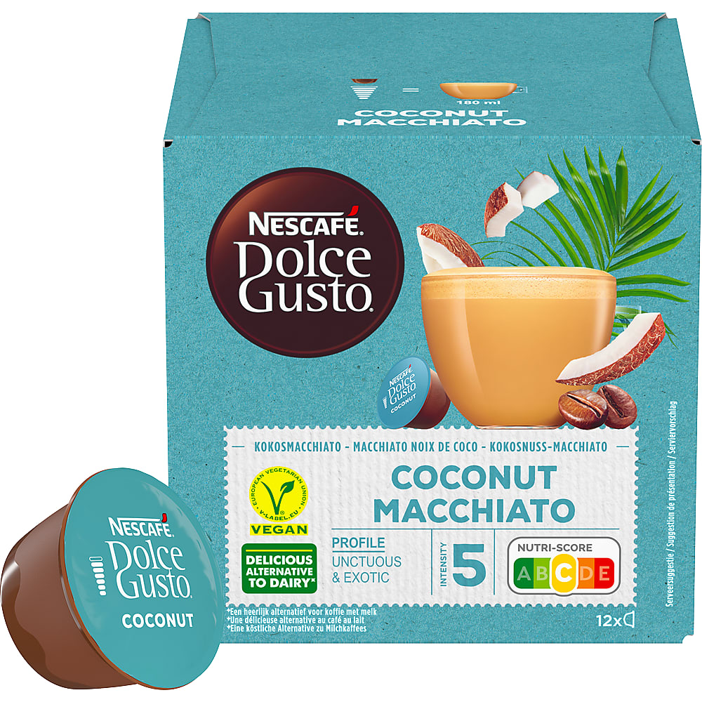 Buy Nescaf Dolce Gusto Coffee Capsules Coconut macchiato