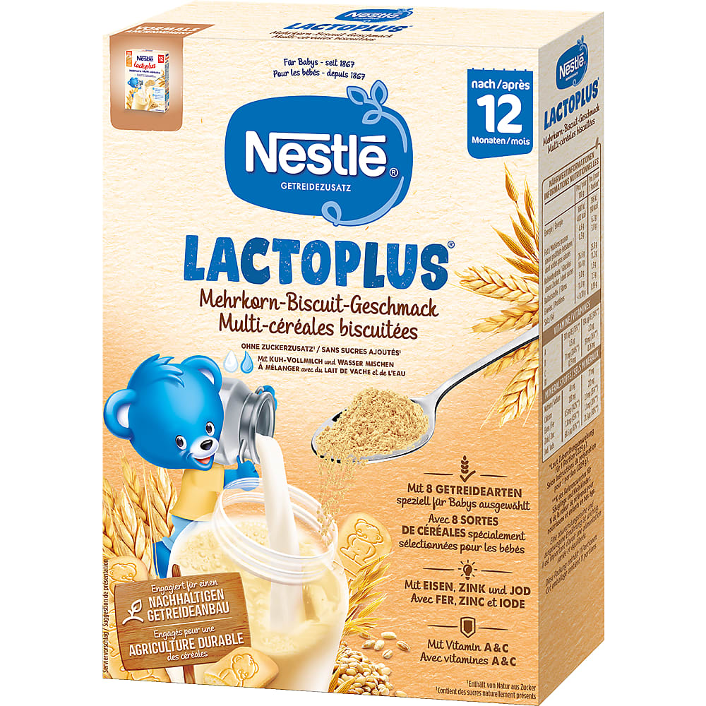Achat Nestlé Baby Cereals · Céréales semoule lactée · Sans sucres ajoutés -  après 4 mois • Migros