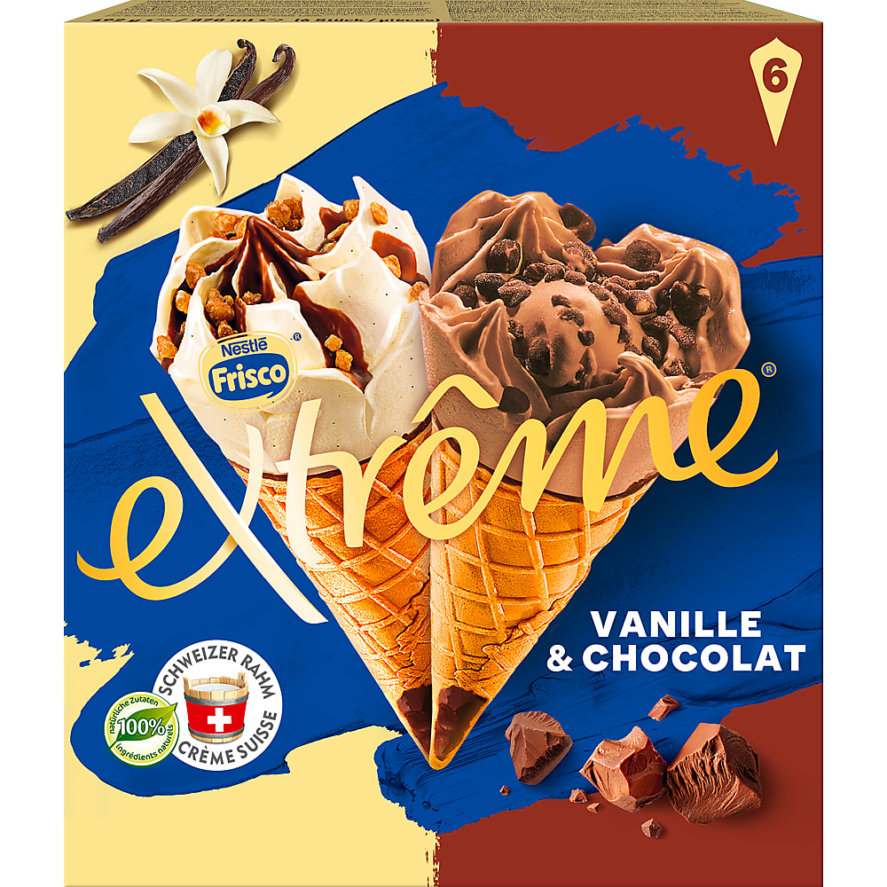 Frisco Extrême · glacé · vanille & chocolat • Migros